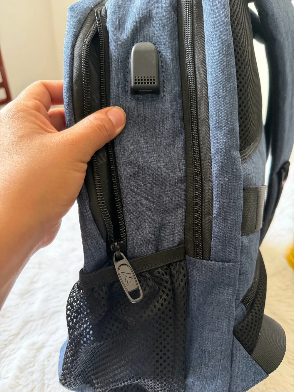 Matein blue laptop